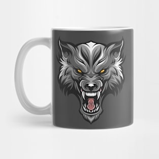 Black Wolf Mug